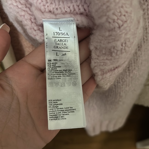 ALL SAINTS pink sweater - Picture 3 of 3